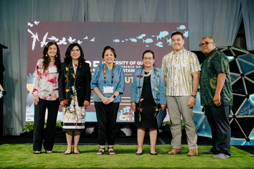 President of the Republic of the Marshall Islands, Her Excellency, Hilda Heine Ed.D. capped off the 2025 University of Guam Conference on Island Sustainability with her announcement of the Republic of the Marshall Islands Green Growth initiative. The initiative was officially announced this month. UOG and Guam Green Growth offer their congratulations to the group.