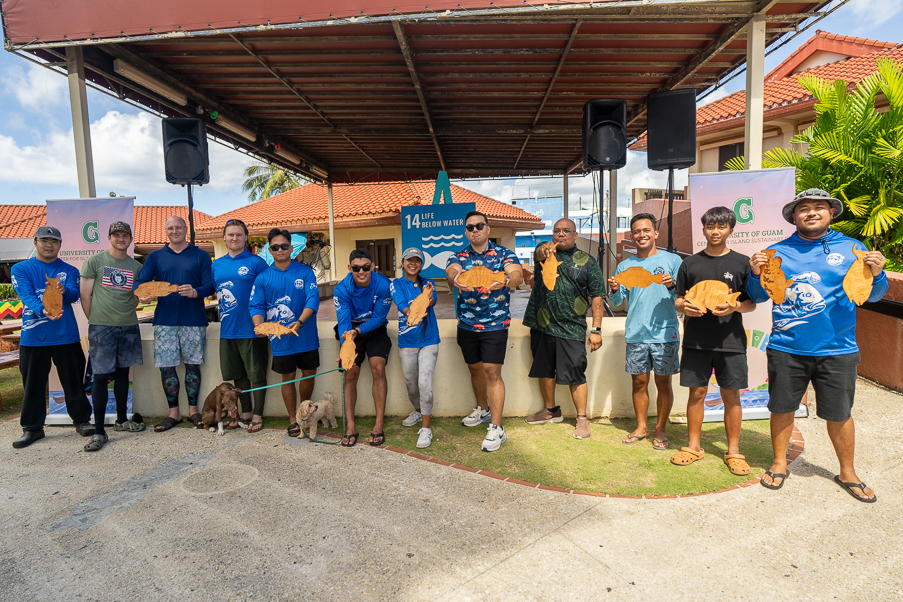 The Guihan For Guahan program recognized local fishers who have contributed greatly to the research they are conducting on Guam fisheries at Fish Fest.  Fishers on Guam are encouraged to submit catch data that can help to inform research and the Fisheries Management Plan with the Guam Department of Agriculture.