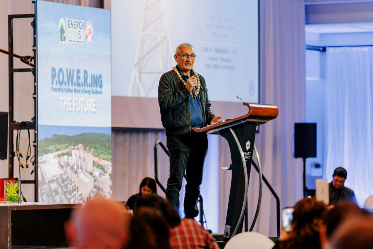 Guam Power Authority General Manager John M. Benavente, P.E. at P.O.W.E.R. symposium
