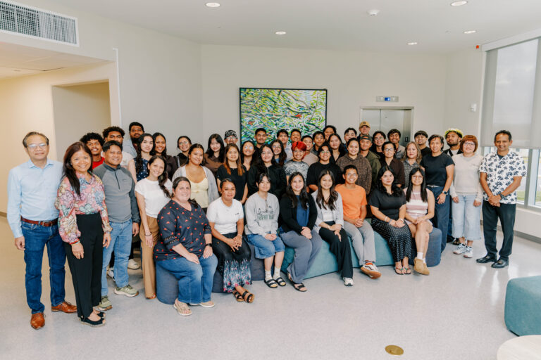 The University of Guam’s delegation for the 2026 NDiSTEM SACNAS Conference, consisting of students and faculty representing various grants.